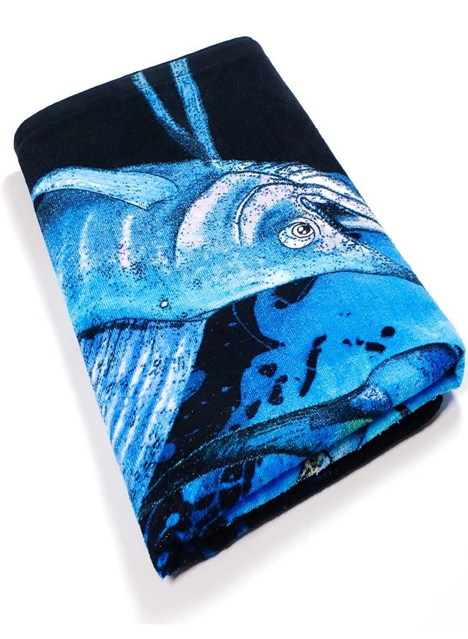 Beachland Blue Marlin Beach Towel 30 x 60 inch Fishing 100% Cotton (1 Towel 30" x 60, Marlin) - Image 4